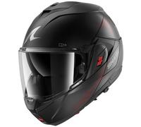 Shark OXO Flip Up Motorcycle Motorbike Helmet - SP Lyne Matt Black / Anthracite