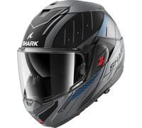 Flip-Up Helmet Shark OXO RYDGER Mat Anthracite Blue Black