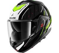 Flip-Up Helmet Shark OXO RYDGER Black White Yellow
