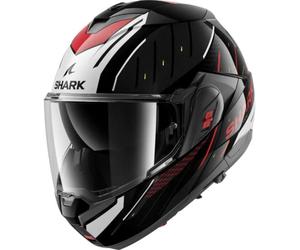 SHARK OXO RYDGER Klapphelm schwarz-rot-weiss XXL