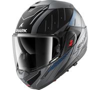 Flip-Up Helmet Shark OXO RYDGER Mat Anthracite Blue Black