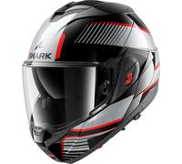Flip-Up Helmet Shark OXO SIKTER Black Chrom Silver