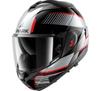 Shark OXO Sikter, modular helmet XS Black/Silver/Red