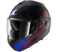 SHARK Helmet Oxo Speed-Tech – Modular Matte – Black/Blue/Red – Size S, Men