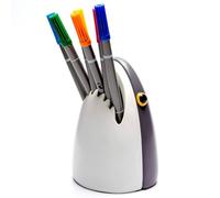 Shark Pen Pot | Pen Holder with Magnetic Section | Novelty Pen Pencil Organiser for Work or Home | Fun Pencil Cup| Shark Desk Tidy | Funny Organizer for Desk | Gift Idea Office School Colleagues