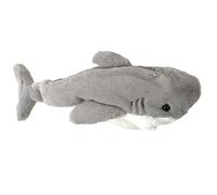 Shark Pencil Case, Cute Animal Zipper Storage Bag, Student Supplies Storage Bag, Portable Pencil Case, Suitable for Christmas Stocking Fillers (Grey)
