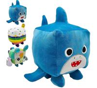 (shark) Pet Simulator X Plushies,pet Simulator X Plush Roblox Huge Cat Code,kawaii Cartoon Soft Stuffed Cat Plush Doll Pillow