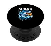 Shark Pizza Splash PopSockets Adhesive PopGrip
