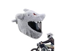 Shark Plush Hard Hat Cover - Cute Helmet Protector, Soft And Cartoon Design, Safe Shock-Absorbing | Ideal For Kids, Children Motorcycle, Cycling, Skiing, Skateboarding, Outdoor Sports Fun