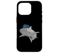 Shark Police Police officer Police hat Case for iPhone 16 Pro