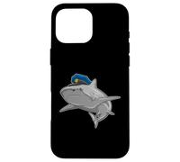 Shark Police Police officer Police hat Case for iPhone 16 Pro Max