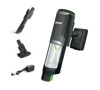 Shark PowerBoost Cordless 2-in-1 Car/Home Handheld PowerVac, Powerful Suction, 40 Minute Runtime, Portable, 3 Cleaning Modes, LED Screen, Furfins Tool, Duster Crevice Tool, Charcoal, BH102