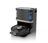 Shark PowerDetect 2-in-1 Robot Vacuum and Mop, NeverTouch Pro Base with Auto Cleaning, Charging and Emptying, 60 Days, 3D Navigation and LiDAR, NeverStuck, WiFi/App, Black, RV2800ZEEU