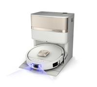 Shark PowerDetect Luxe UV Reveal Robot Mop and Vacuum, Auto-Empty Charging Dock, Anti-Allergen HEPA Filtration, Self-Cleaning and Drying Mop, Stain Detect, Dirt Detect, Dove RV3023XEUKIV