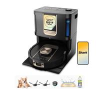 Shark PowerDetect ThermaCharged NeverTouch Pro Robot Vacuum, Black RV2920XE | 6 PowerDetect Technologies, NeverStuck Charged, Heated NeverTouch Pro Base (185°F Wash/175°F Dry, Self-Empty), 360° LiDAR