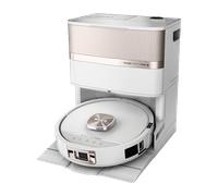 Shark PowerDetect UV Reveal Robot Mop and Vacuum, Auto-Empty Charging Dock, Anti-Allergen HEPA Filtration, Self-Cleaning and Drying Mop, Stain Detect, Dirt Detect, White AV3010XEUKWH