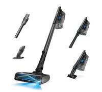 Shark PowerPro Reveal Plus Cordless Vacuum, FloorDetect & Dirt-Reveal Technology, HEPA Filter, Carpet & Hard Floor, Rechargeable, Charcoal, IZ376H