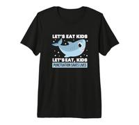Shark Punctuation Grammar English Teacher Premium T-Shirt