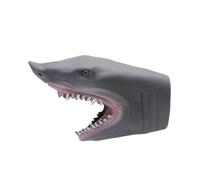 Shark Puppet | Cartoon Alligator Shark Hand Puppets,Soft Rubber Animal Head Hand Toy, Swimming Pool Beach Bathing Toys for Party Favor, Teaching Props, Story Telling