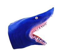 Shark Puppet Toys | Soft Rubber Shark Hand Puppets | Realistic & Scary Animals Hand Puppets Theatre Interactive Head Glove Toy | Cartoon Sharks Hands Toys Role Play Props for Kids Adults