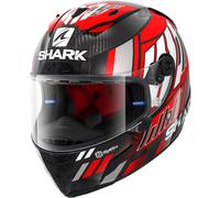 Shark Race-R Pro Carbon Replica Zarco Speedblock Helmet, white-red, size XS
