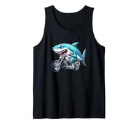 Shark Rider Ocean Adventure Tank Top