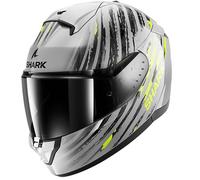 Shark Ridill 2 Assya Silver Anthracite Yellow Motorcycle Street Sports Helmet