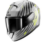 Shark Ridill 2 Assya Silver Anthracite Yellow Motorcycle Street Sports Helmet
