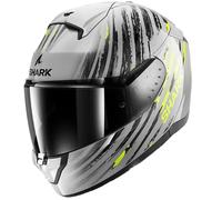Shark Ridill 2 Full Face Helmet - ASSYA SAY - Silver / Fluo Yellow