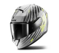 Shark Ridill 2 Full Face Helmet Assya Silver/Anthracite/YellowS Silver,Anthracite,Yellow