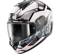 SHARK SHARK - Helmet Ridill 2 TLD Matrix White / Silver / Red M