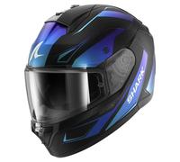 SHARK Full-Face Helmet Ridill 2 Mekarium ECE Matt Black/Blue/Purple M