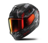Shark Ridill 2 Molokai Mat Full Face Helmet Black/Anthracite/RedXS Black,Anthracite,Red