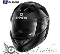 SHARK RIDILL RIDDLE GLOSS BLACK MOTORCYCLE MOTORBIKE BIKE HELMET + SUNVISOR