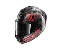 Shark Spartan RS Carbon Shiever, full face helmet S Black/Dark Grey/Red