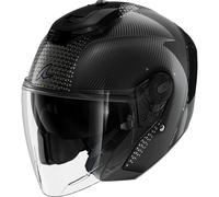 Shark RS Jet Carbon Motorcycle Helmet - Ikonik Carbon / Black Chrome