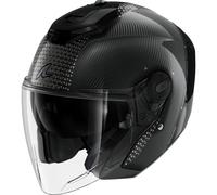 Shark RS Jet Carbon Motorcycle Helmet - Ikonik Carbon / Black Chrome