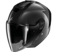 Shark RS Jet Carbon Skin Jet Helmet, black, size L for Men