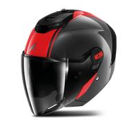 Shark RS Jet Carbon Skin Open Face Helmet Carbon RedM Red