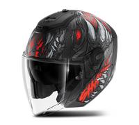 Shark RS Jet Open Face Helmet Black/Red/AnthraciteM Black,Red,Anthracite