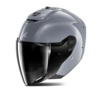 Shark RS JET Open Face Helmet Gun SilverL Gun Silver