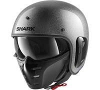 Shark S-Drak 2 Glitter Jet Helmet, Silver, size XS (53/54)
