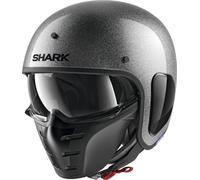Shark S-Drak Glitter Jet Helmet, Silver, size XS (53/54)