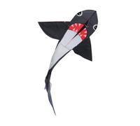 Shark Shaped Kite Extra Large Flying Toy for Kids Adults 145.67x76.77inch Backyard Beach Park Outdoor Activity