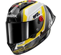 Full Face Helmet Shark AERON GP REPLICA RAUL FERNANDEZ Carbon White Yellow