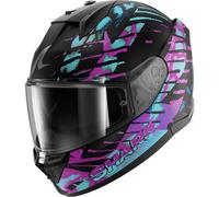 Shark D-Skwal 3 Reptaia Helmet, black-purple, size M for Men