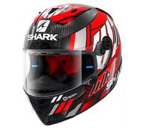Shark Race-R Pro Carbon Replica Zarco Speedblock Helmet, white-red, size XS