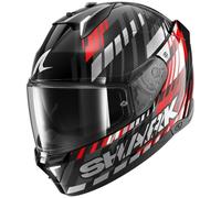 SHARK SHARK - Helmet Skwal i3 VibeTrack Black / Chrom / Red XXL