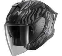 Shark Skwal Jet Cup Speed-fancy Ece Full Face Helmet Black M