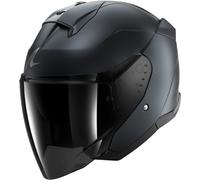 Shark Skwal Dark Shadow Jet Helmet, steel blue, size M (57/58)